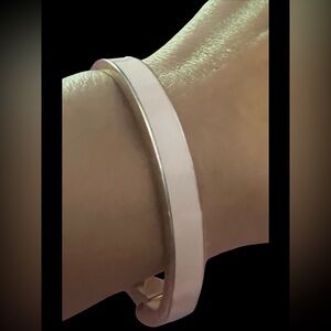 Kate Spade Pink Blush Clasp Bangle Bracelet